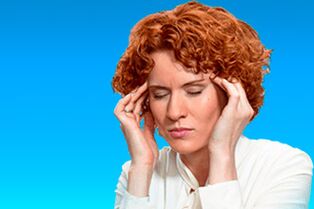 Headache with pulsation are a sign of a second degree of hypertension
